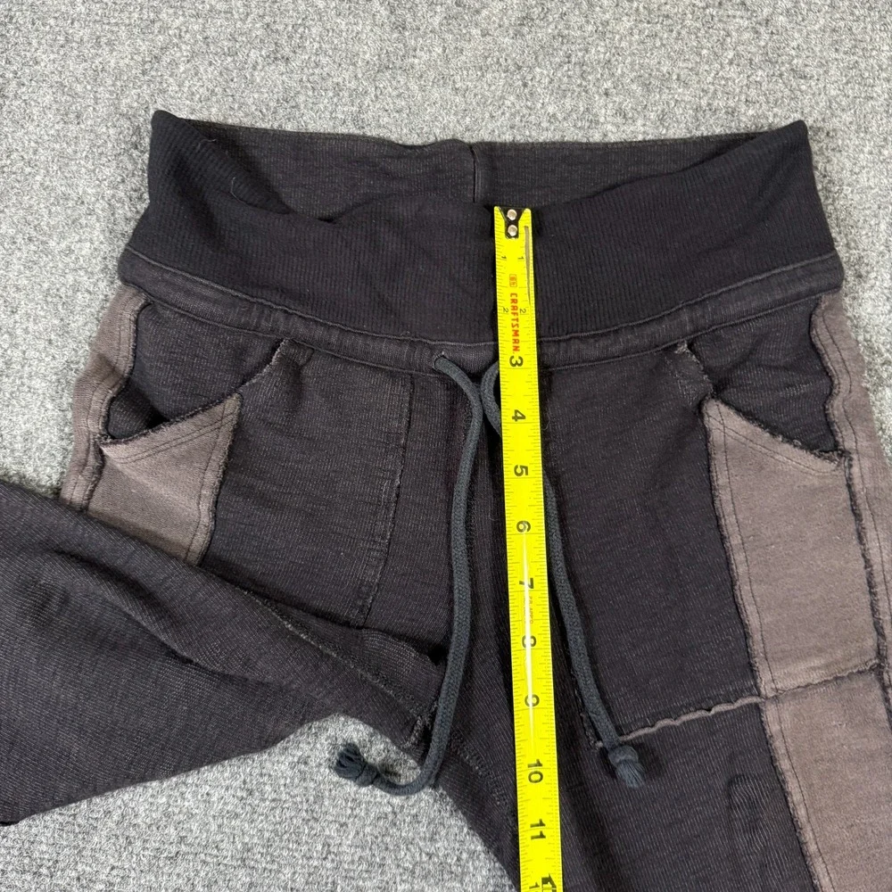 Free People Movement Pants Women Small Two Toned Ankle Pants Comfy Soft Brown